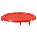 COUVERCLE PLAT POUR POUBELLE PLASTIQUE 75 L